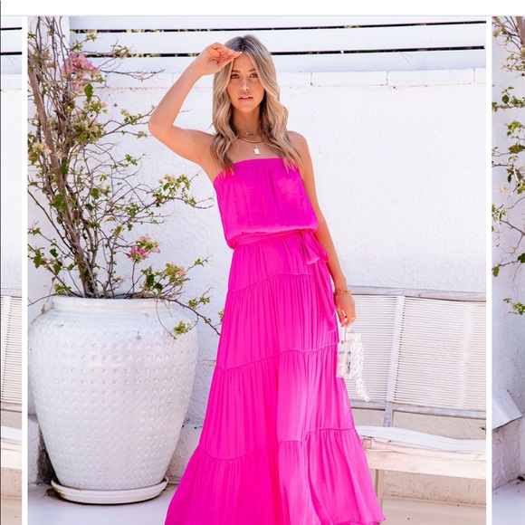 VICI Free Falling Maxi Dress - Picture 4 of 6